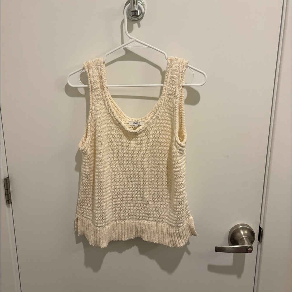 Madewell crochet tank top | like new